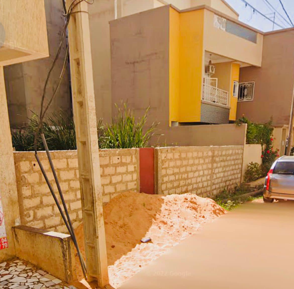 Terrain 200m2 bail individuel aux Mamelles