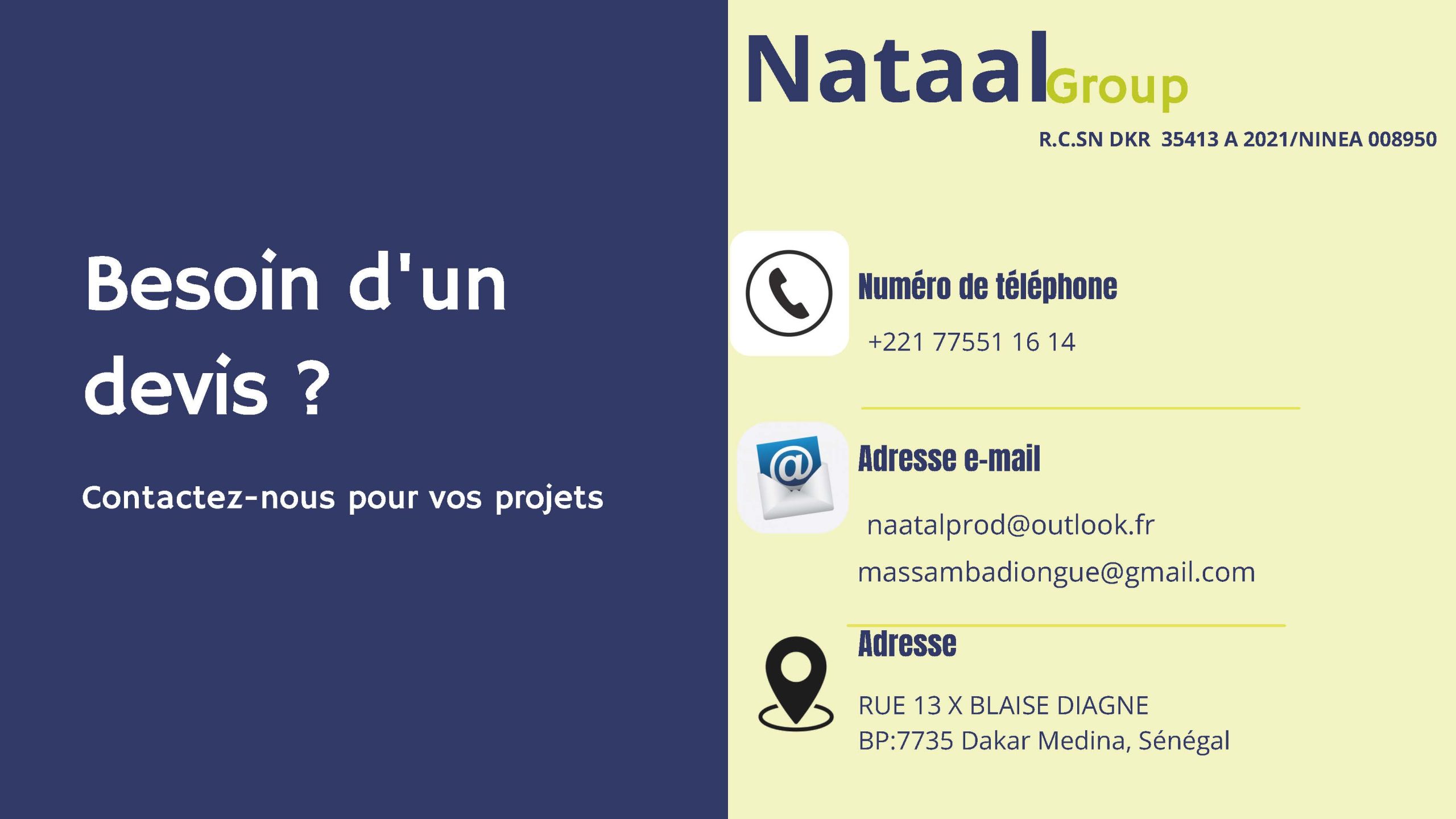 Nos services sont au contact de vos besoins