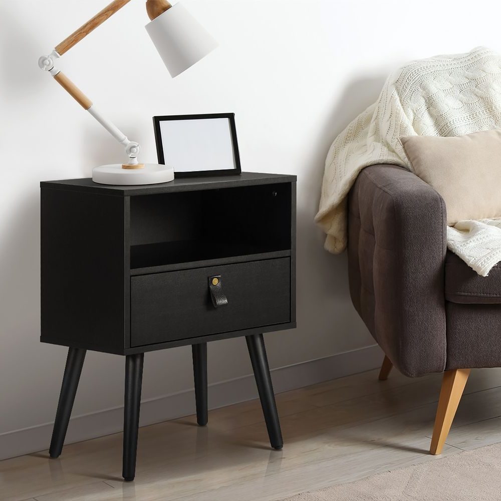 Table de chevet NOIR