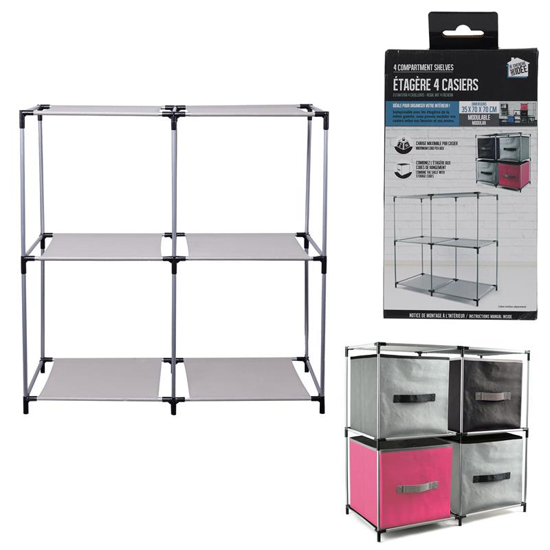 Etagere 4 casiers