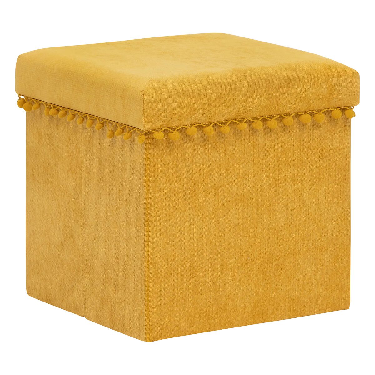 Pouf pliant Mémo ocre