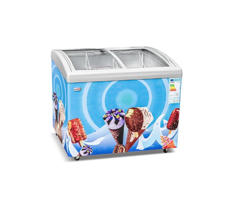 Congelateur vitrine ASTECH horizontal 400L