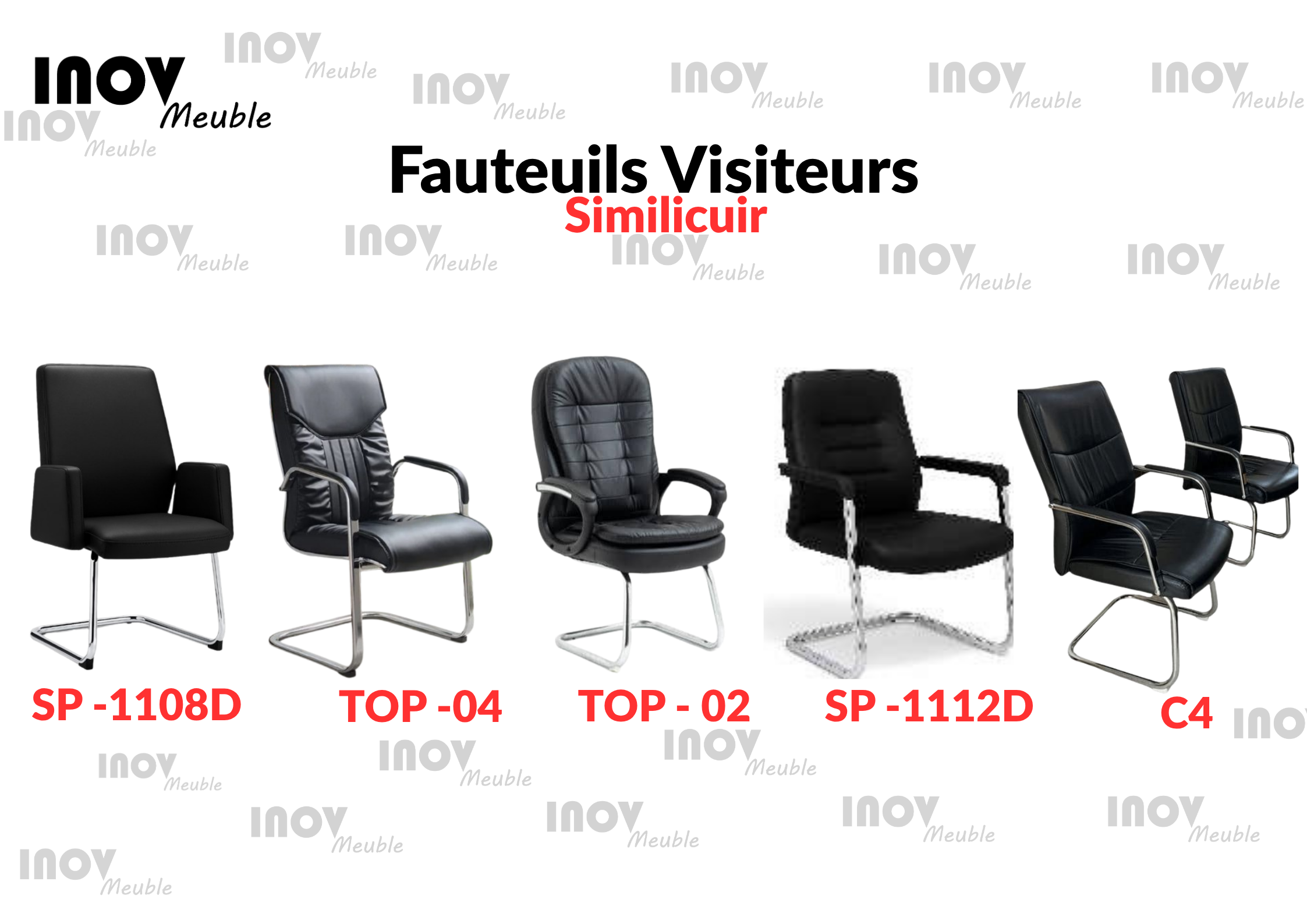 Chaises et Fauteuils de bureau neufs