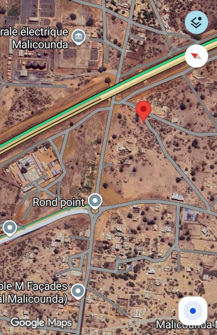 Terrain de 300 mètres carrés à vendre à Malicounda Sénégal