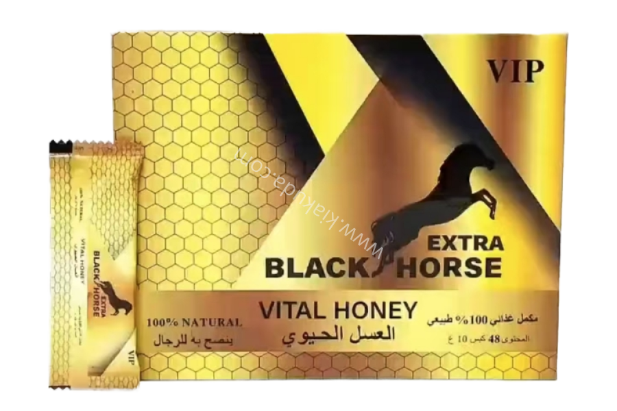 48 Sticks Black Horse Honey Extra – Miel aphrodisiaque