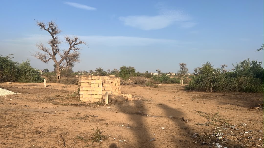Terrain de 300 mètres carrés à vendre à Malicounda Sénégal