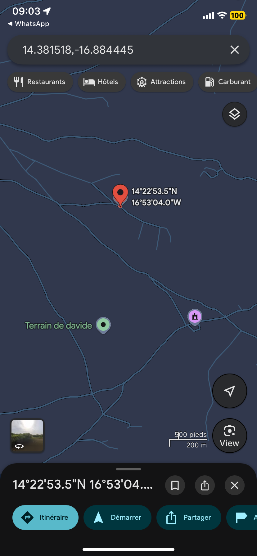 1 hectare à vendre à Mbour Sénégal