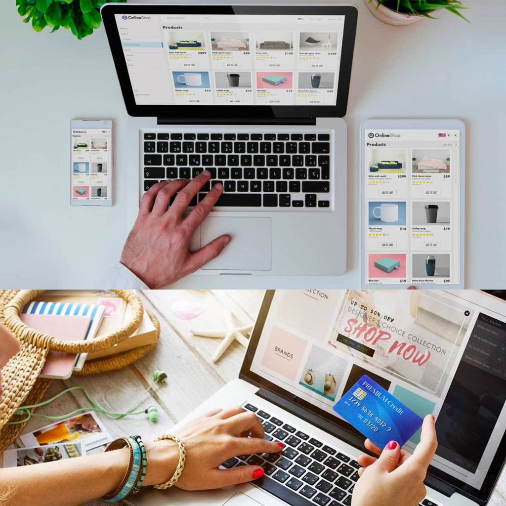 Site de vente en ligne, E-commerce, site cosmétique, site marchand