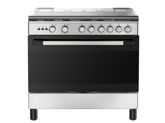 Cuisinière 5 feux différentes tailles