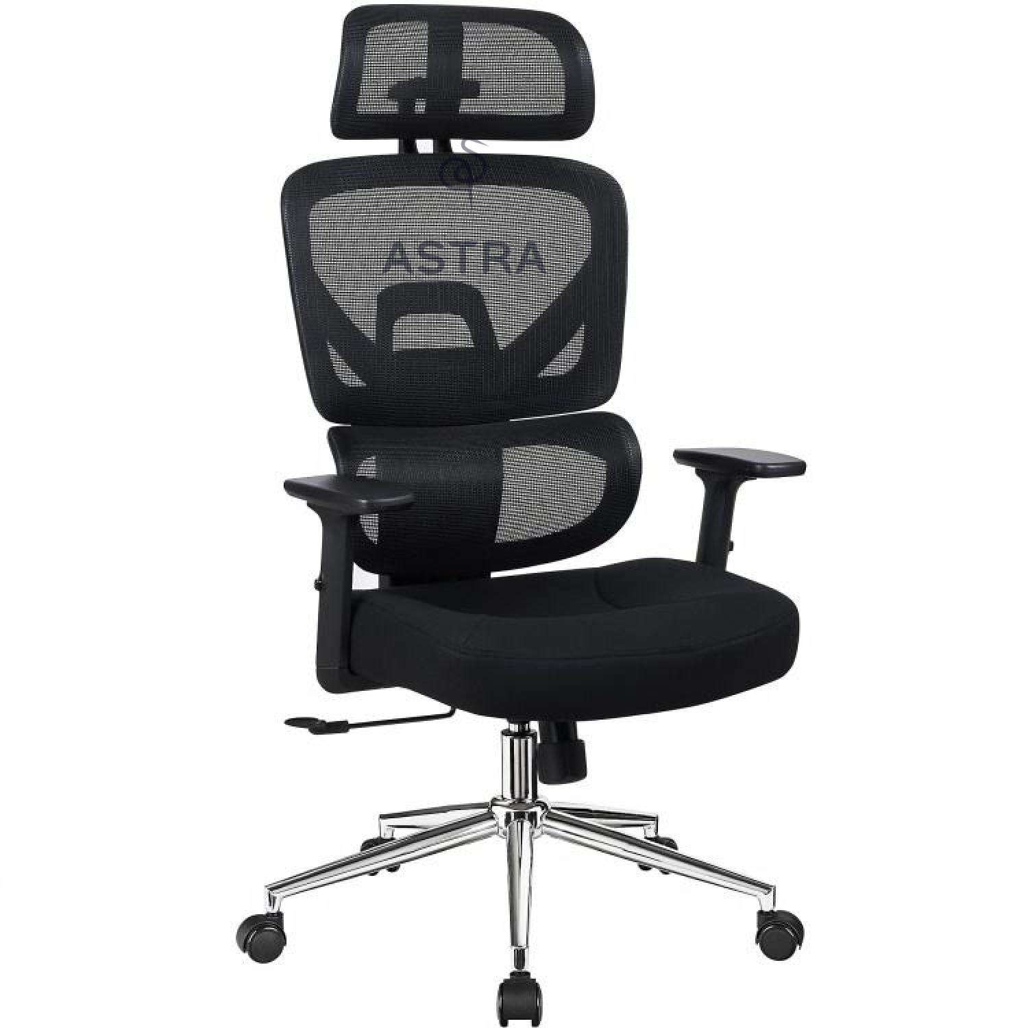 Chaise ergonomique de bureau haut – Dossier, appui-tête
