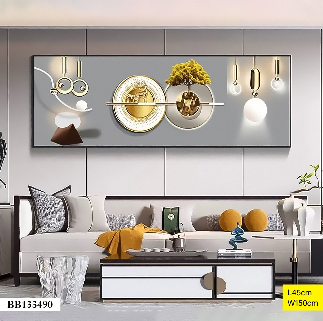 Tableau décoratif BB133490 Noir Ø45cm