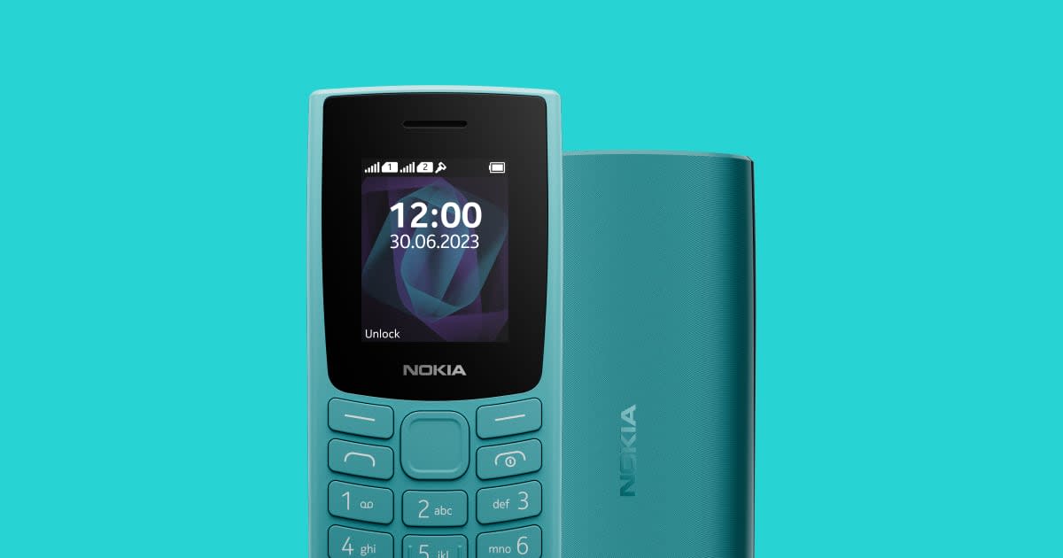 Nokia 105 (2023) Double SIM – Radio FM & Lampe