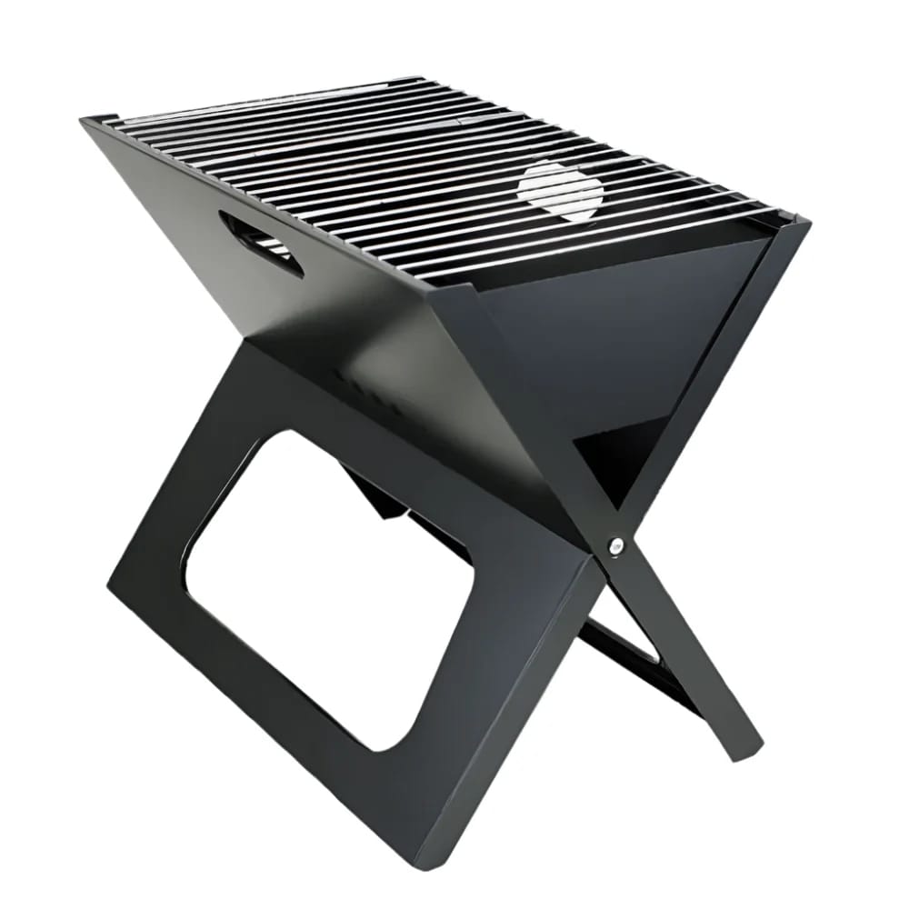 Barbecue au Charbon DECAKILA KMCC014B – Portable Pliable Compact Noir