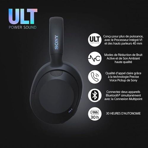 Sony ULT-900N – Casque Bluetooth Premium avec Réduction de Bruit Ultime