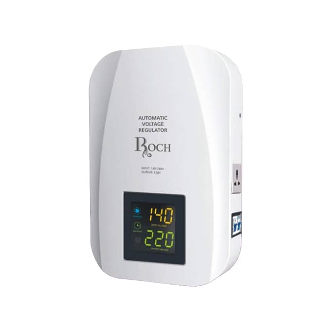 Régulateur de Tension ROCH 3000VA – Stabilisateur 220V avec Port USB