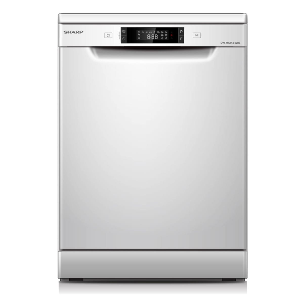 Lave-Vaisselle Sharp 14 Couverts Blanc QW MA814WH2 – Performance et Efficacité pour Votre Cuisine