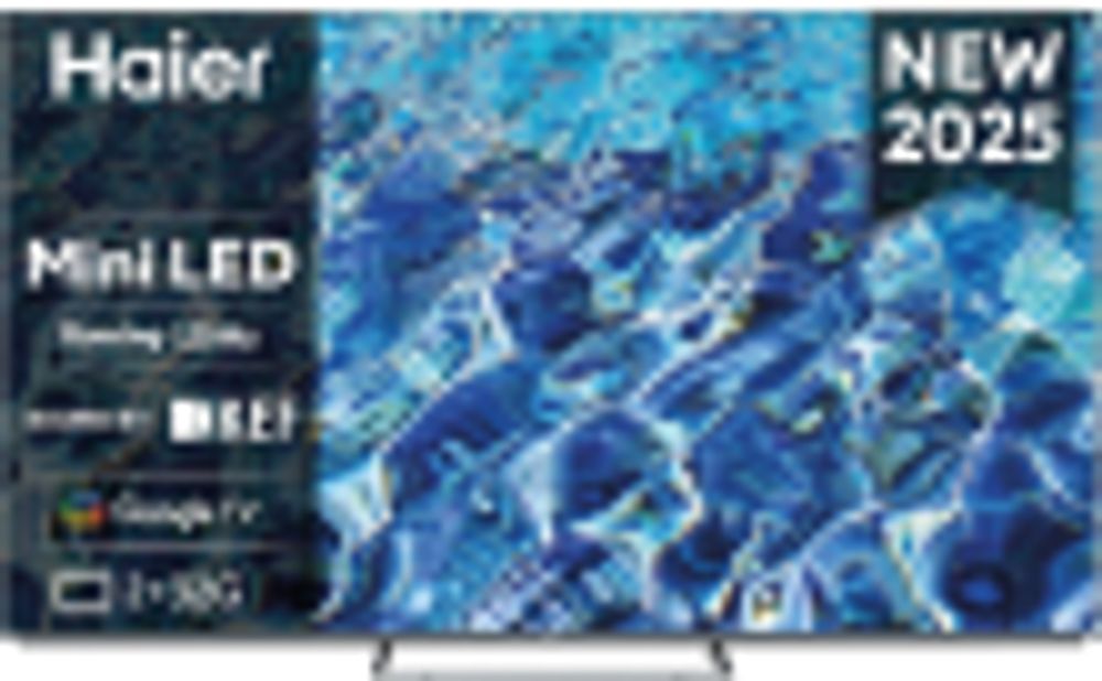Téléviseur Haier H65M80FUX 65 Pouces QD-Mini LED 4K UHD Google TV