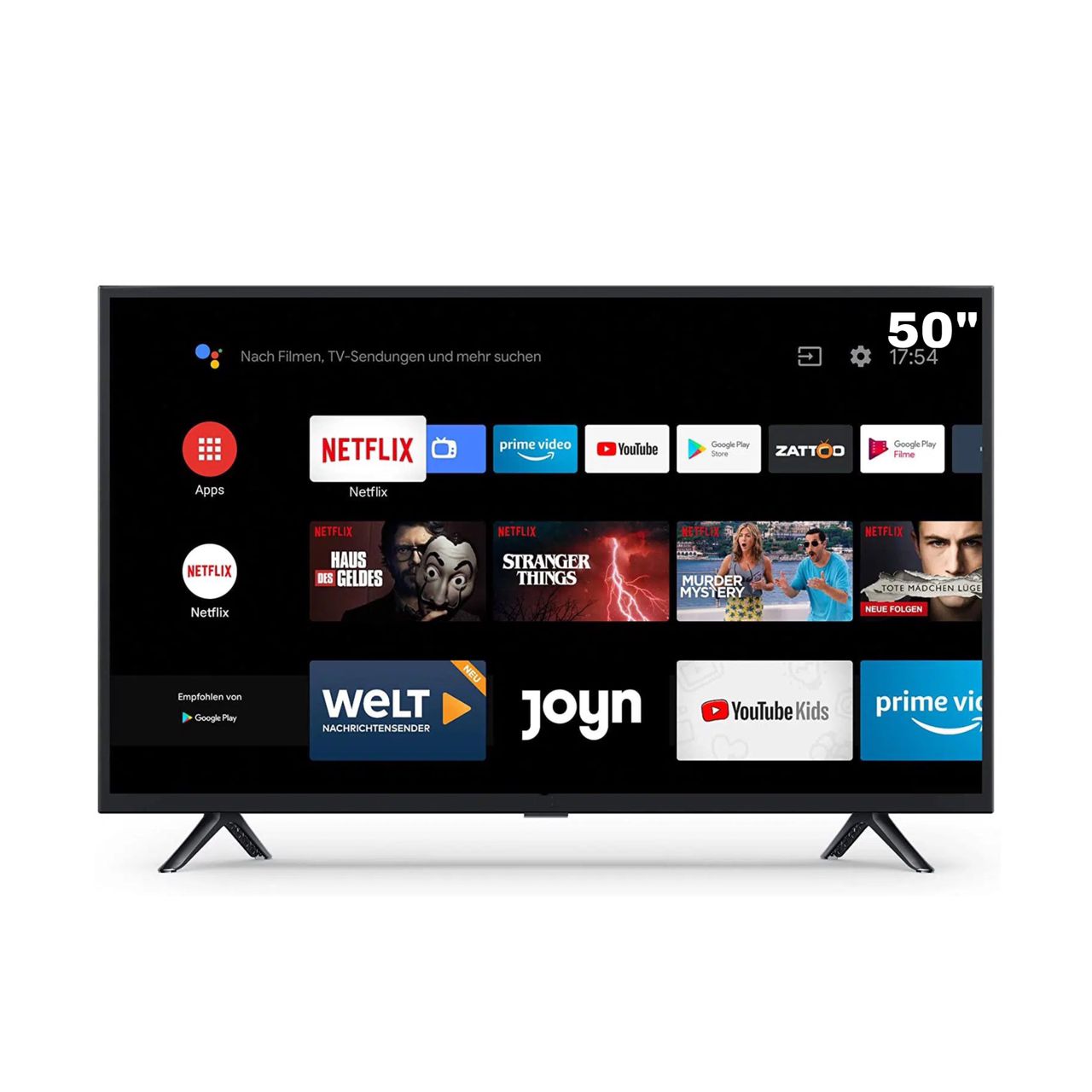 Téléviseur WEST 50″ Smart Android 50ZBM1W – LED, Dolby Digital, HDMI, USB, TNT intégrée