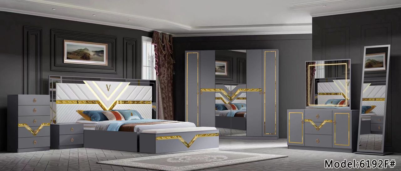 Chambre à Coucher Complète– Modèle 6192F