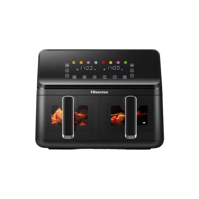 Friteuse à Air Hisense 4L Double Fenêtre – H08AFBK2S1