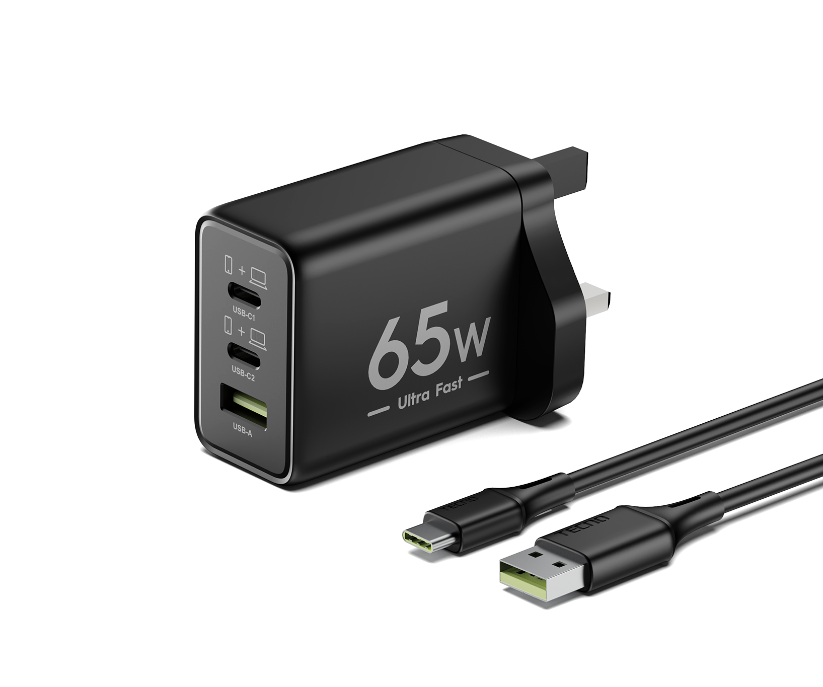 Chargeur Tecno E01S – Charge Rapide