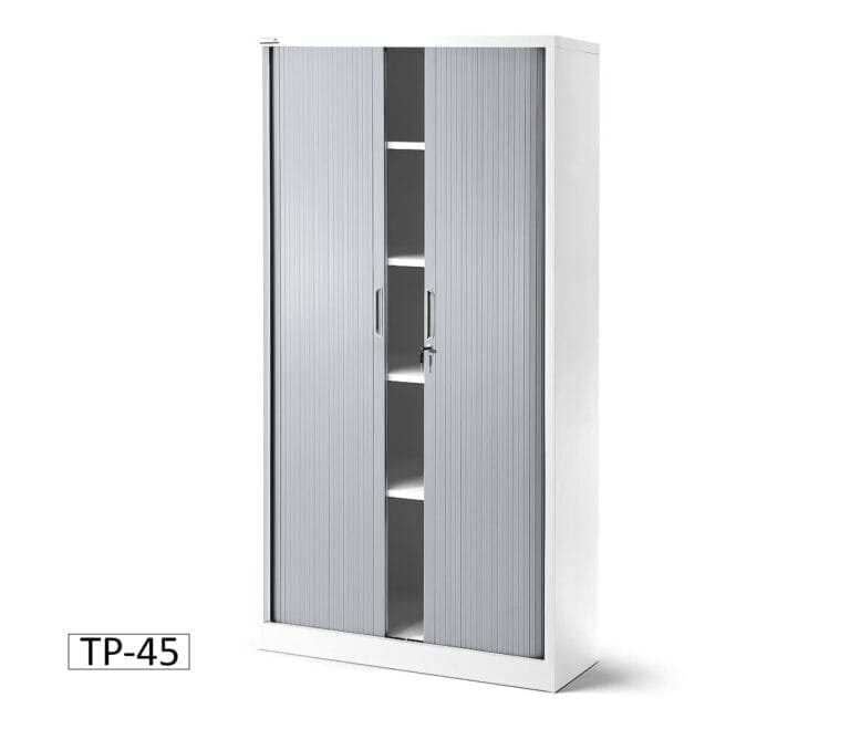 Armoire Métallique Coulissante TP-45 – 3 Portes – Gris