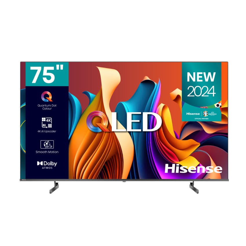 Téléviseur Hisense 75″ LED Smart Vidaa 4K QLED Quantum Dot 75Q6Q