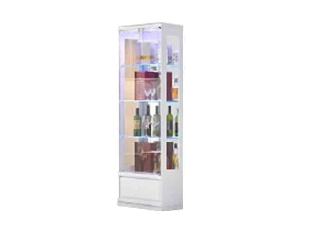 Vaisselier Blanc Moderne Design – Meuble  Chic Dakar