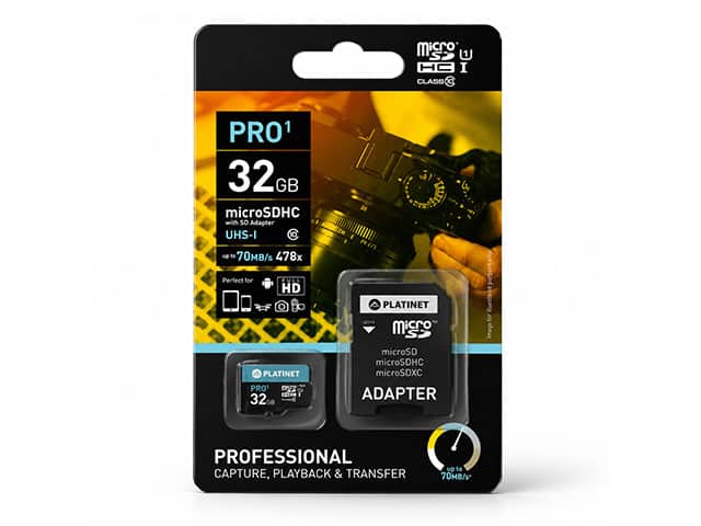 CARTE MEMOIRE microSDHC 32GB CLASS 10 /70 mb/s /PMMSD32UI