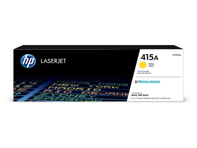 Toner HP 415A Yellow W2031A Original Epoustouflant | HP M479fdw M454 | Prix Sénégal Dakar