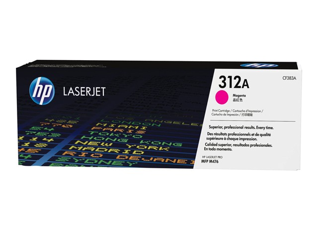 Toner HP 312A Magenta CF383A Original  Eblouissant| HP LaserJet Pro M476dn M476dw M476nw | Dakar Sénégal