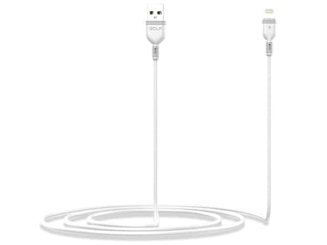 Câble chargeur iPhone Golf GC-75i | Charge Rapide iPhone, Durable et Certifié MFi