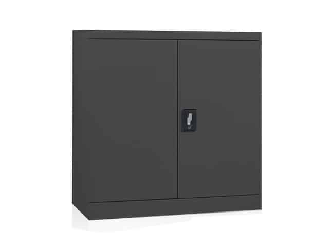 ARMOIRE METAL BASSE PORTE BATT FC-A9W NOIR 900*400*900 TOLE 0.6