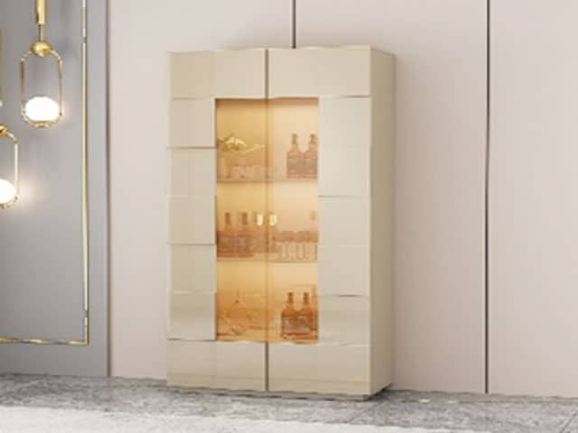 Vaisselier Beige Préstigieux  92173 – Meuble Chic Dakar