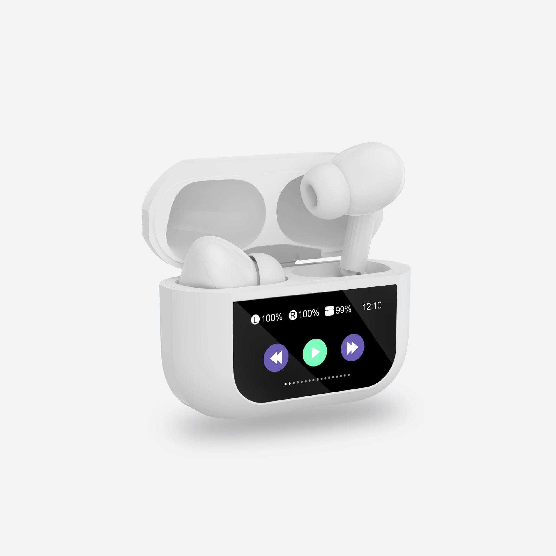 AIR POD Platinet Bluetooth PM1005W Blanc | Dakar