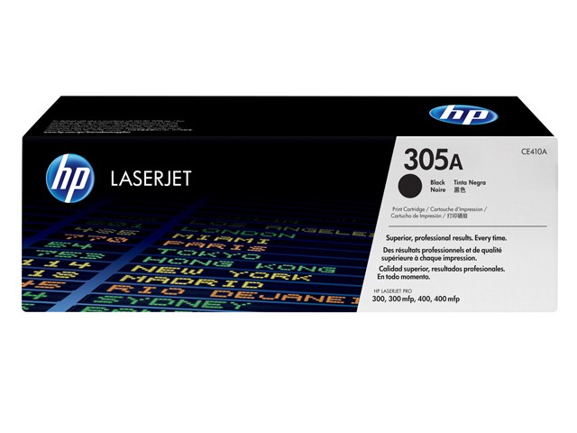 Toner HP 305A CE410A Noir Original Epoustouflant  | HP LaserJet Pro M351 M375 M451 M475 | Dakar Sénégal