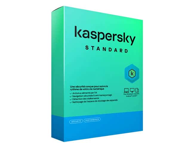 Antivirus Kaspersky Standard 2 Appareils | Sénégal