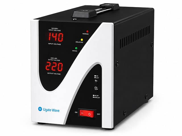 Régulateur de Tension 1000VA Lightwave | Stabilisateur Électrique 110-260V Dakar Sénégal