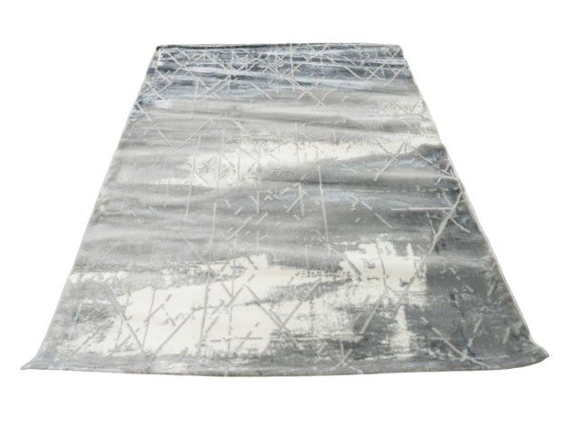 Moquette 160x230 Gris Beige Moderne | Tapis Salon Chic