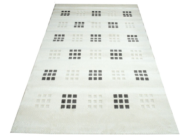 Moquette Salon 160x230 Beige Marron Élégante Dakar