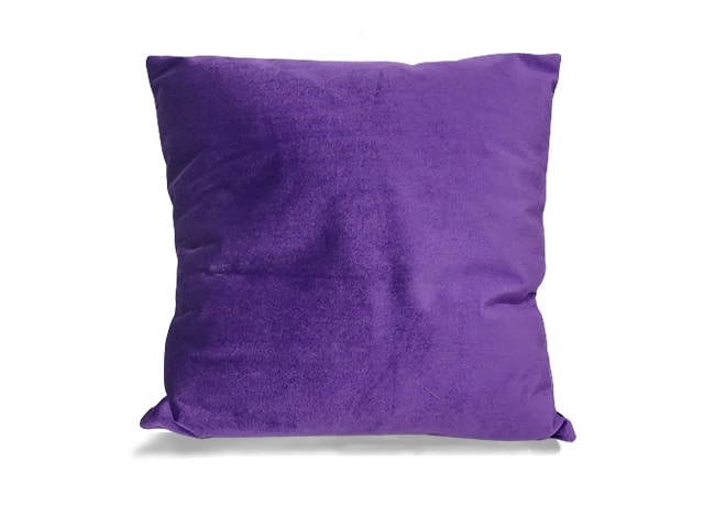 Coussin mauve 46x46 cm déco chic salon et chambre