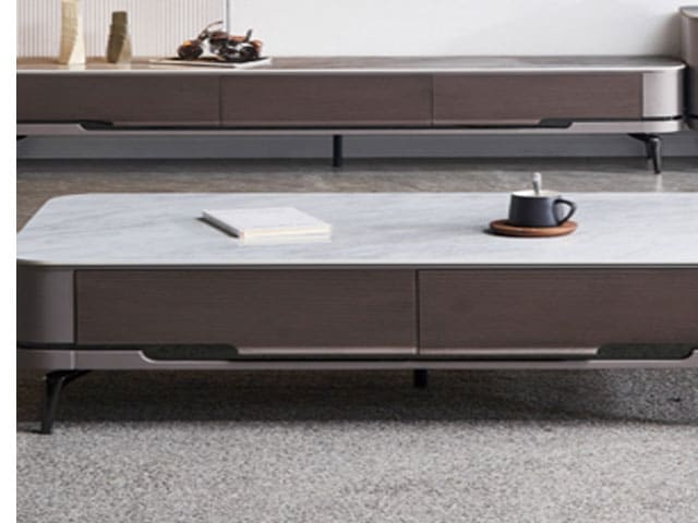 Meuble TV + Table Basse Design Moderne Dakar