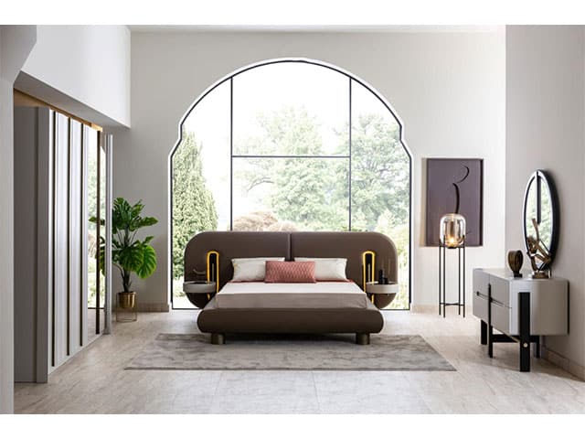 Chambre à Coucher BERGAMA 180x200 Complète | Dakar