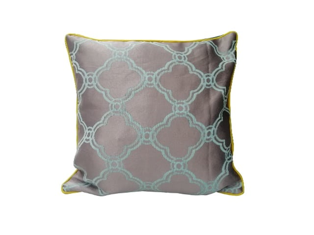 Coussin décoratif gris vert 43x43 chic et moderne