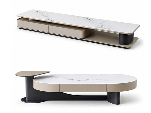 Meuble TV moderne + table basse Dakar | REF 7010