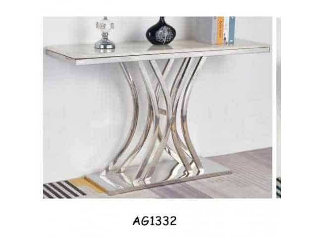 Console sans miroir marbre dorée luxe design Dakar Sénégal