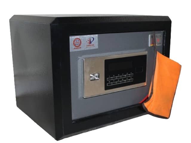 Coffre Fort Ignifuge HA-310 – 35 kg – Gris Noir – 350×410