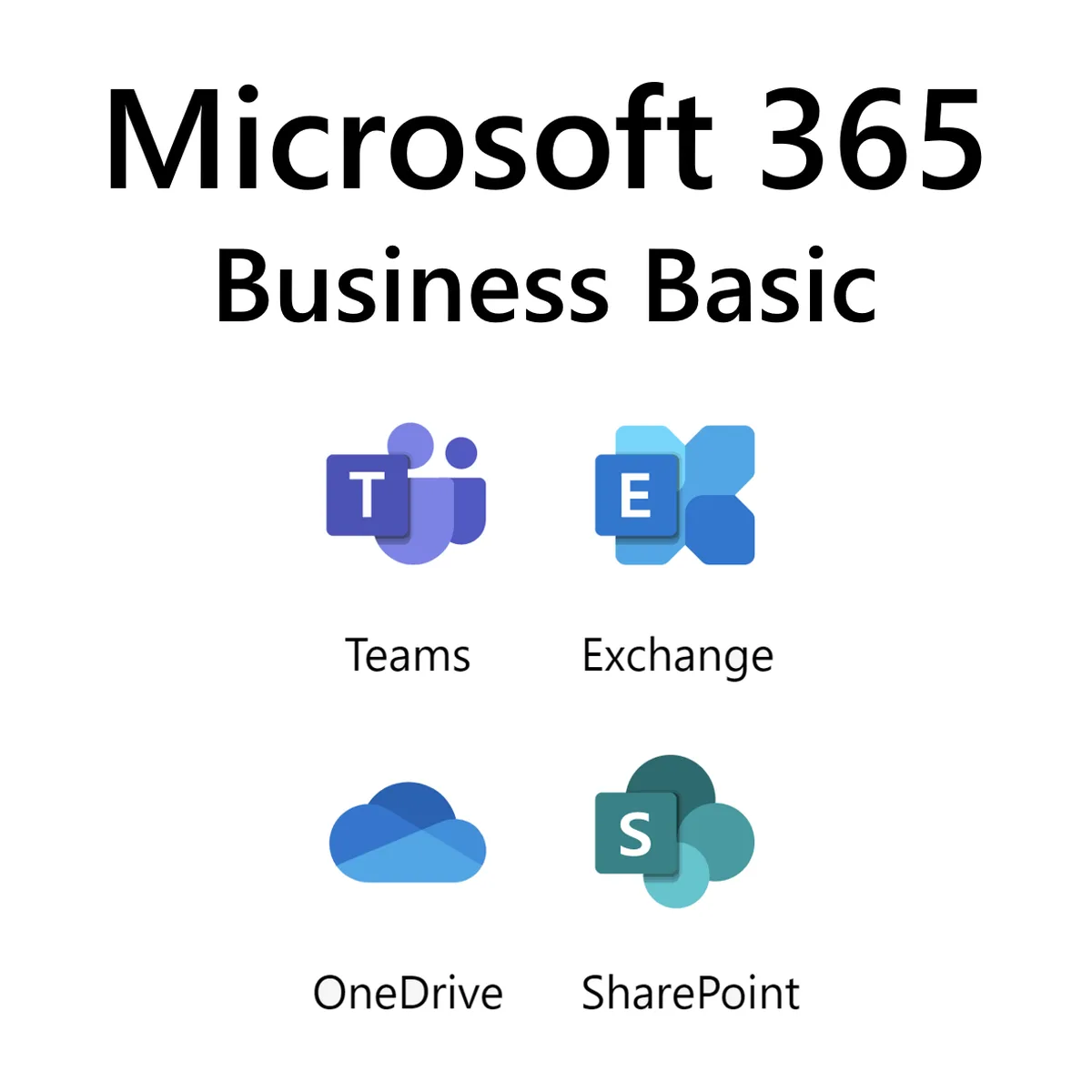 Microsoft 365 Business Basic – 1 an / utilisateur