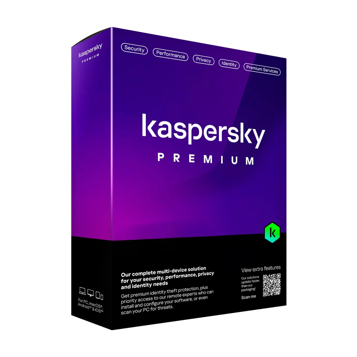 Kaspersky Premium – 1 an / 1 appareil