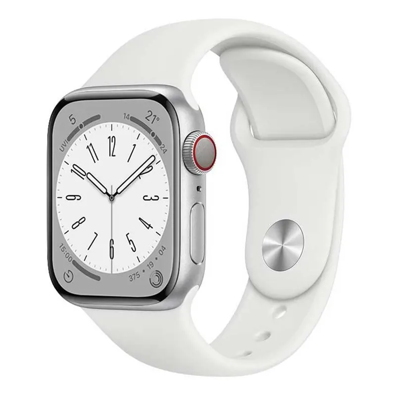 Bracelet en silicone Blanc pour Apple Watch